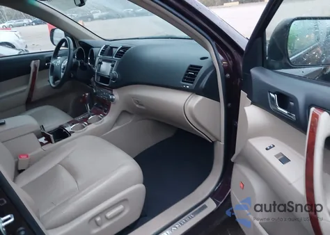 2013 Toyota Highlander Limited V6 z USA, uszkodzony, nr VIN 5TDDK3EH2DS177180